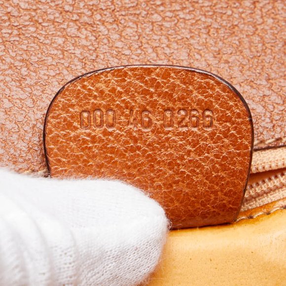 GUCCI Bamboo Shoulder Bag in Brown Leather - Picture 7 of 9